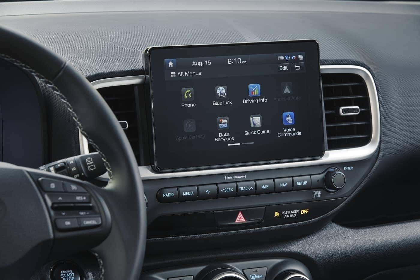 Hyundai Venue Interior Technology