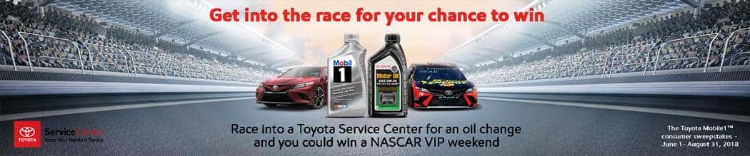 Get into the race. Win a NASCAR VIP weekend!