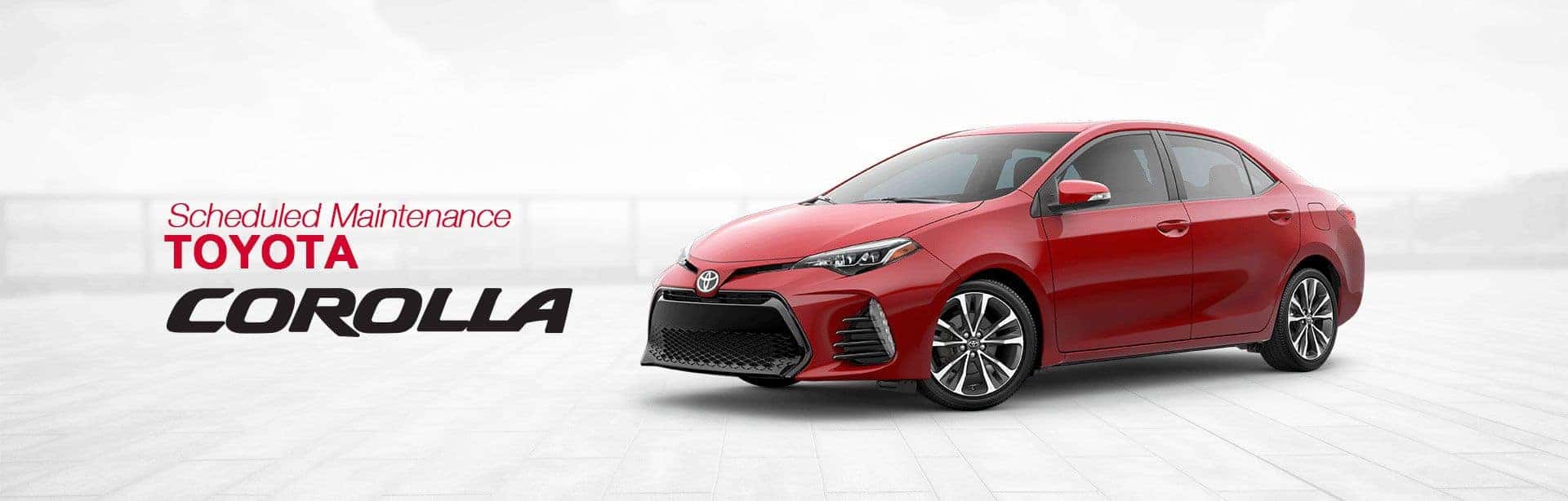 Toyota Corolla Service Schedule