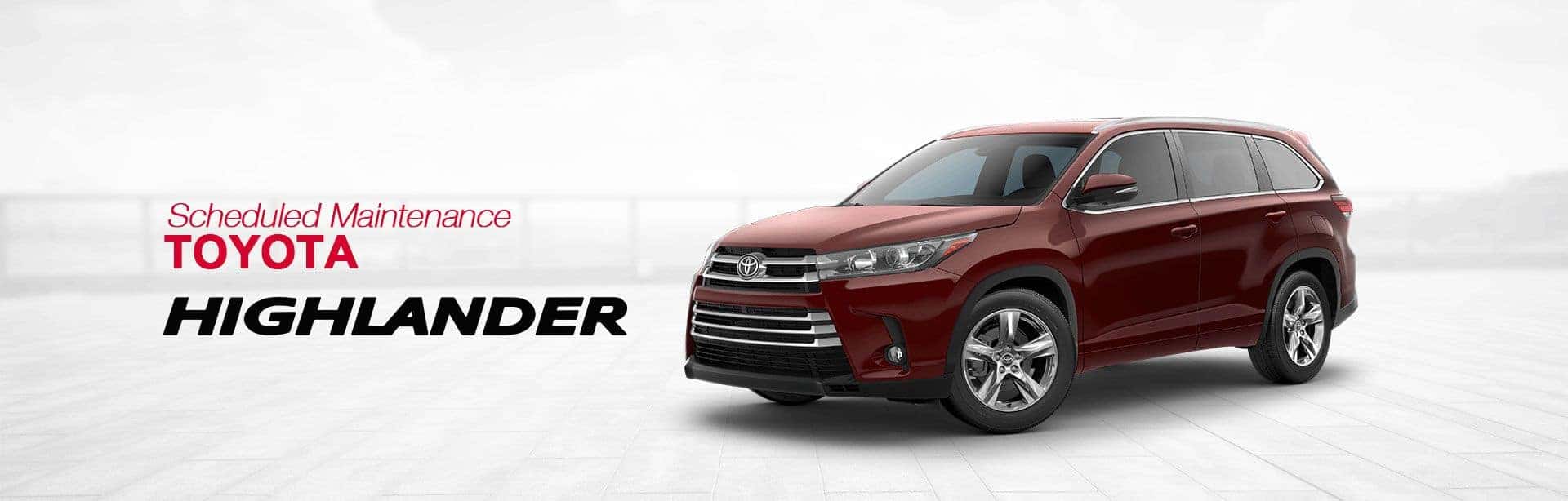 Toyota Highlander Service Schedule