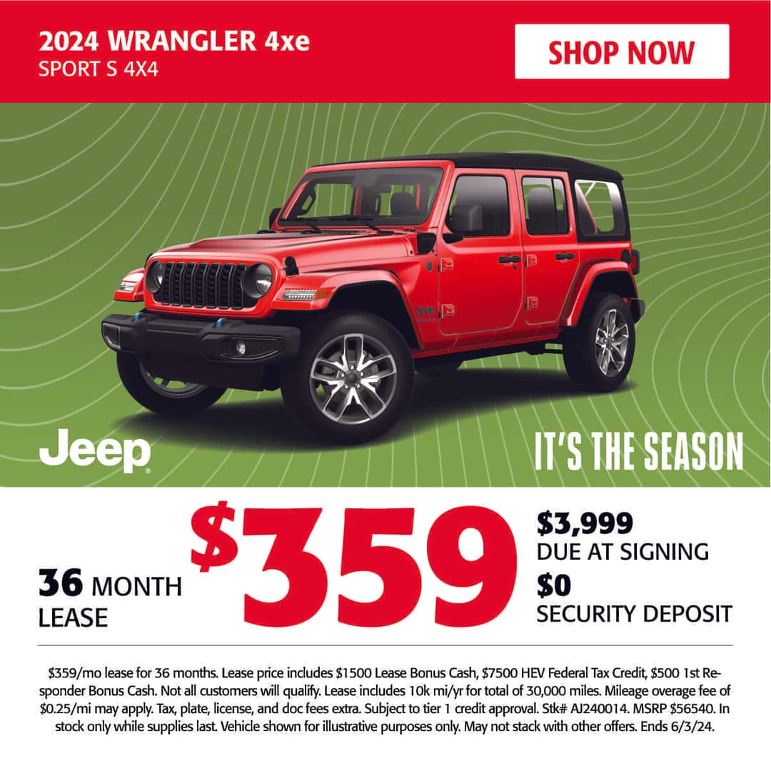 new vehicle specials