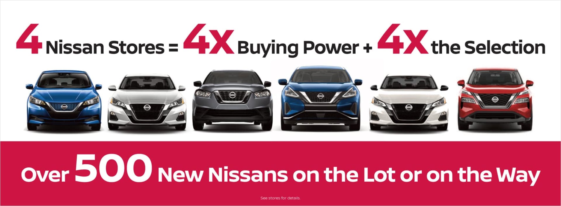 4x Nissan Banner
