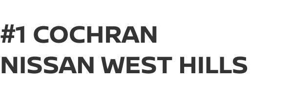 #1 Cochran Nissan West Hills logo