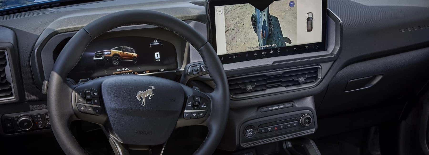2025 Bronco Sport dashboard