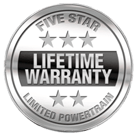 Five Star Lifetime Warranty