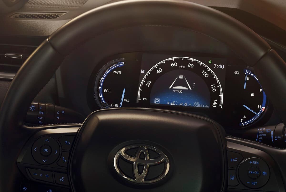 2020 Toyota RAV4 Hybrid Dashboard
