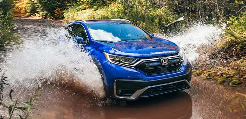 Blue honda