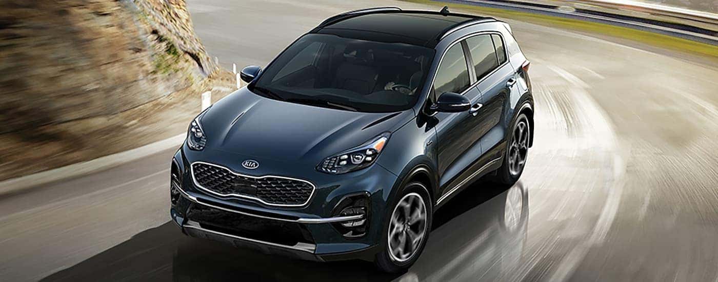 Blue Kia Niro