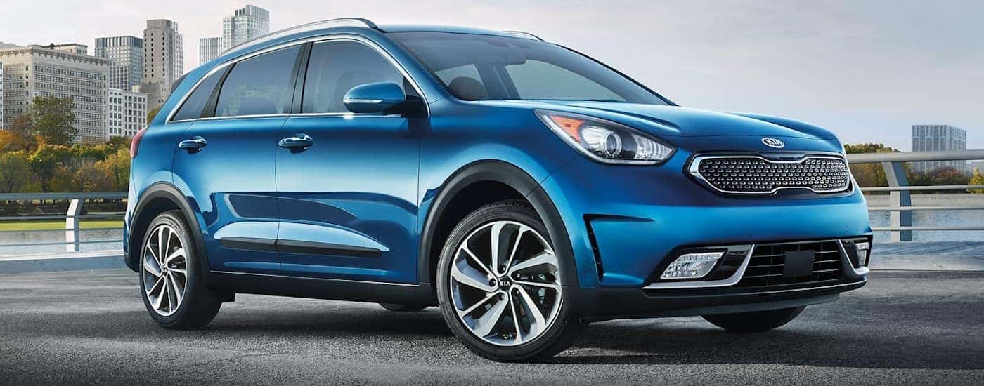 Blue Kia Niro