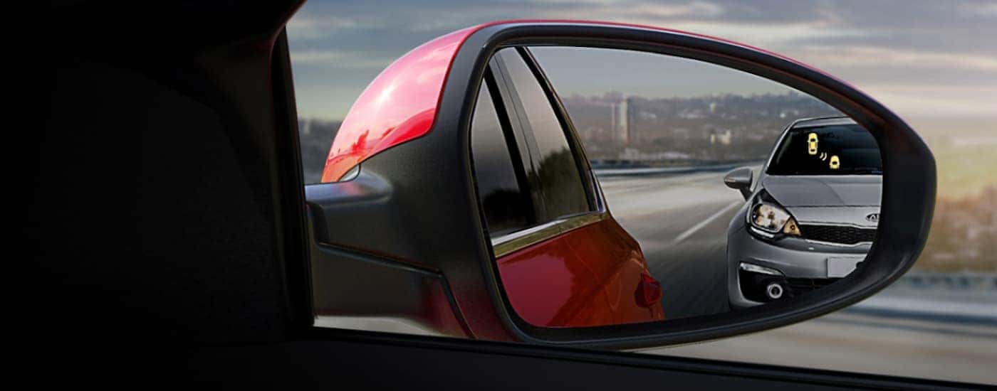 Kia in the mirror of another Kia