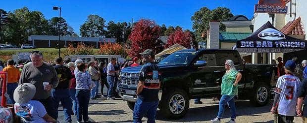 Rocky Ridge event with crowd