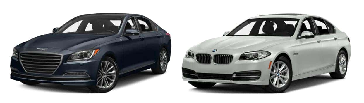 Genesis G80 vs BMW 5-Series | Allen Turner Genesis