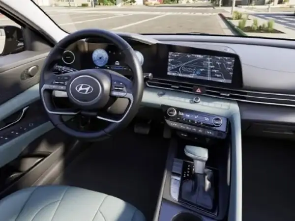 2025 Elantra Hybrid Dash & Infotainment
