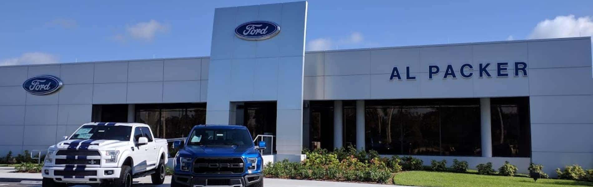 Al Packer Ford Royal Palm Beach exterior of dealership