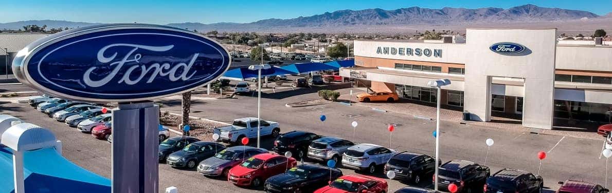 Welcome to Anderson Ford Bullhead City Ford Dealer