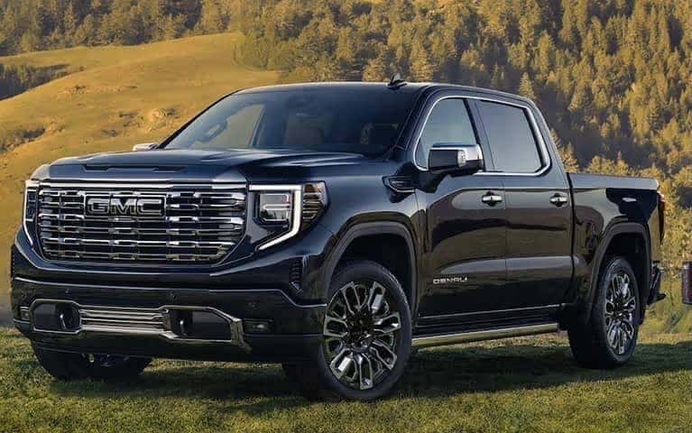 2023 GMC Sierra 1500 parked on hill