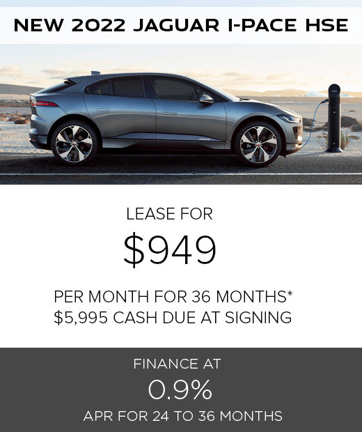 new 2022 jaguar ipace hse special offer