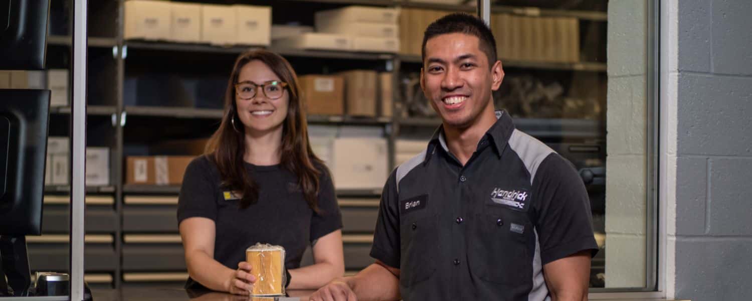 parts specialist with parts