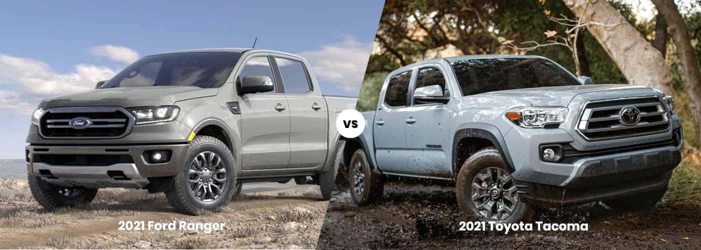 2021 Ford Ranger vs. 2021 Toyota Tacoma | Auffenberg Ford North