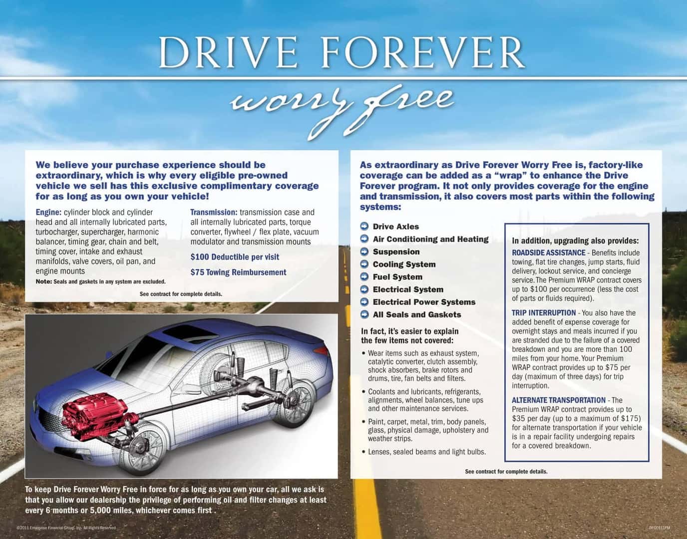 Receive a Lifetime Engine Warranty When You Buy with Knight Ford