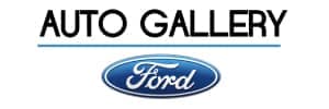 Auto Gallery Ford dealership logo and Ford logo