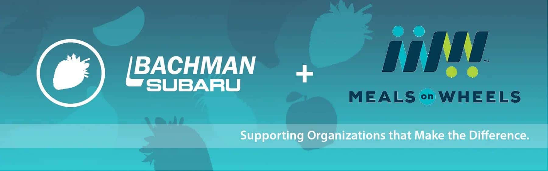 Bachman Subaru Supports Meals on Wheels