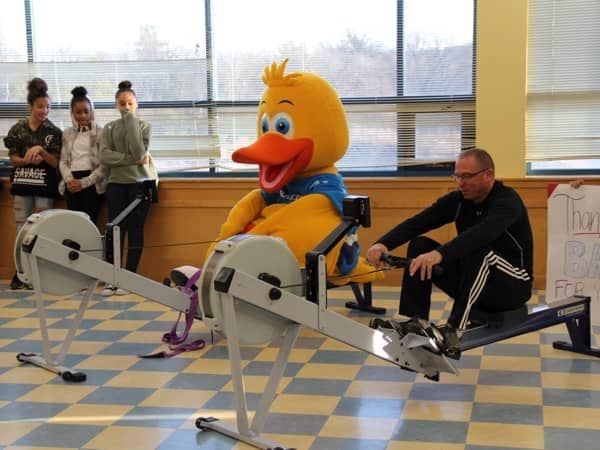 Community Image - Squeaky Visits Ludlow Boys & Girls ClubRandall Center
