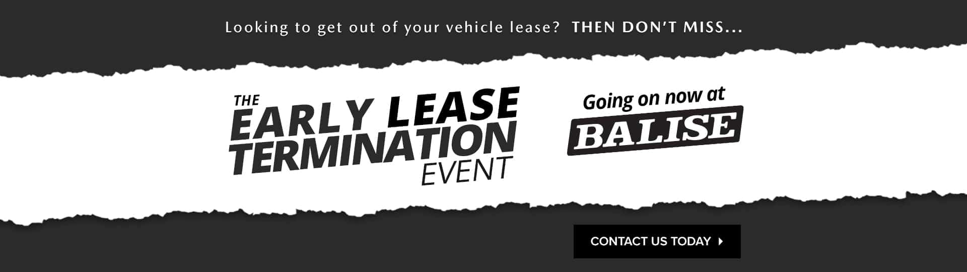 Early Lease Termination Event