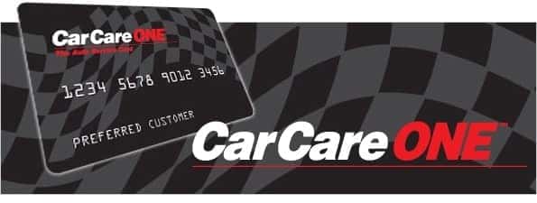 Ask us about the CarCareONE card