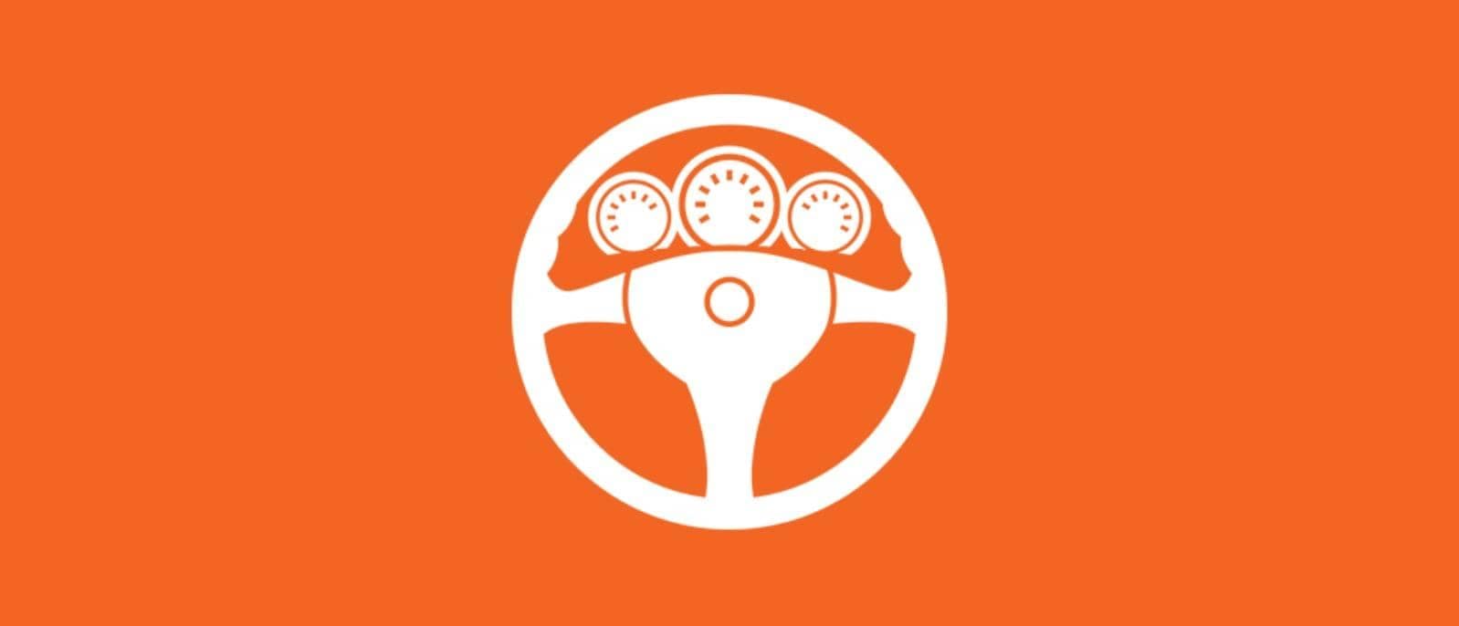steering wheel icon