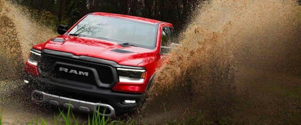 RAM Driving In Mud