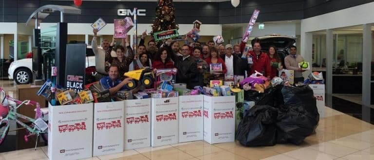 Toys For Tots - Toys and people