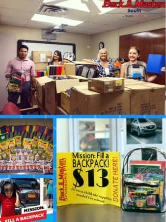 Community Page - SCHOOL SUPPLY DRIVE