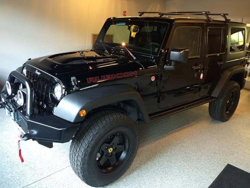 Jeep Rubicon black
