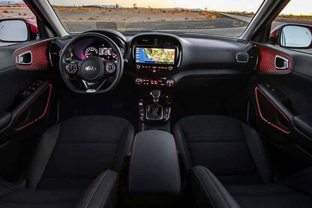 2020 Kia Soul dashboard
