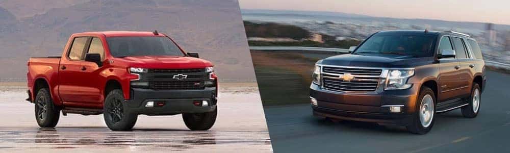 2020 chevy silverado 1500 and Chevy Tahoe