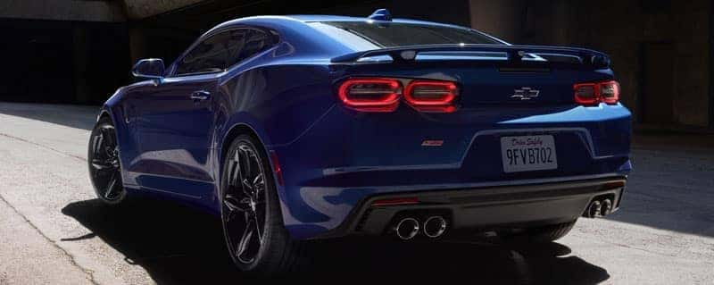 2020 Chevy Camaro back