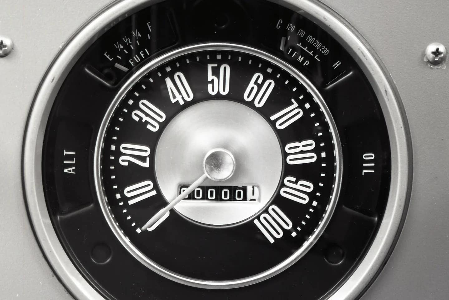 Vintage Ford Bronco Speedometer