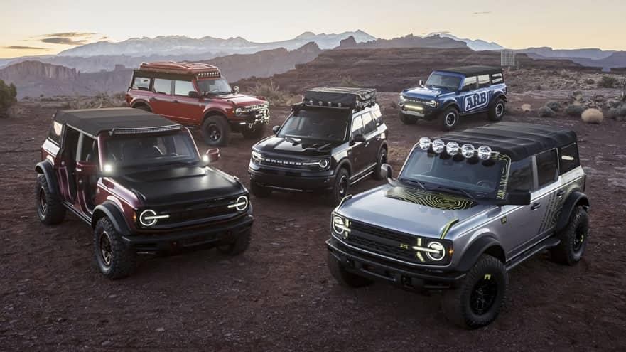 2021 Ford Bronco Aftermarket Accessories