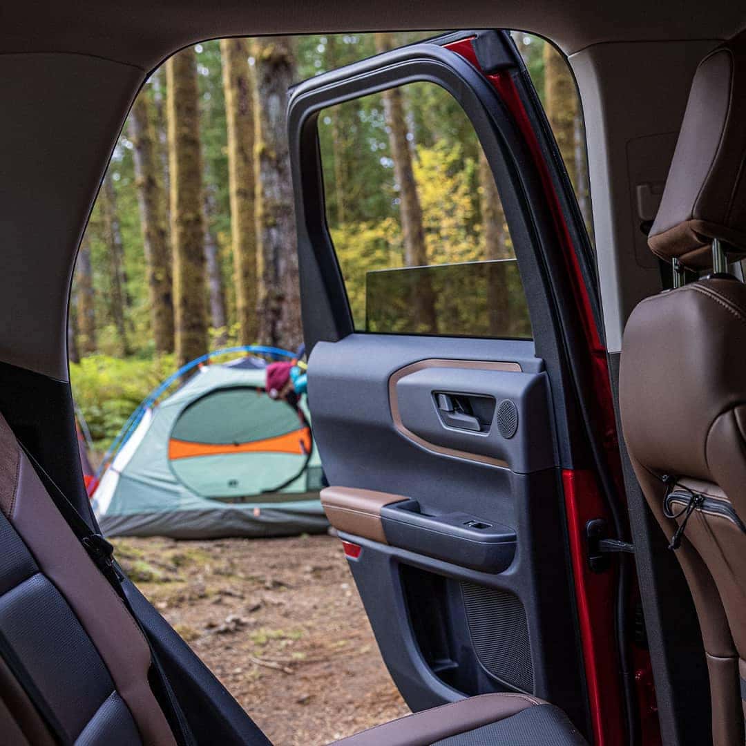 2021 Ford Bronco Sport Interior Camping