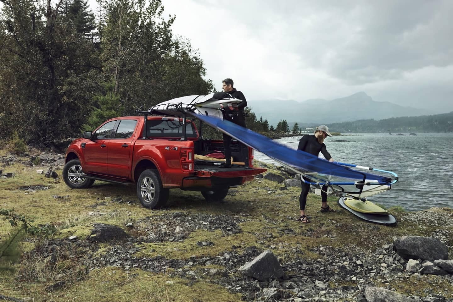 2021 Ford Ranger SuperCrew in Rapid Red