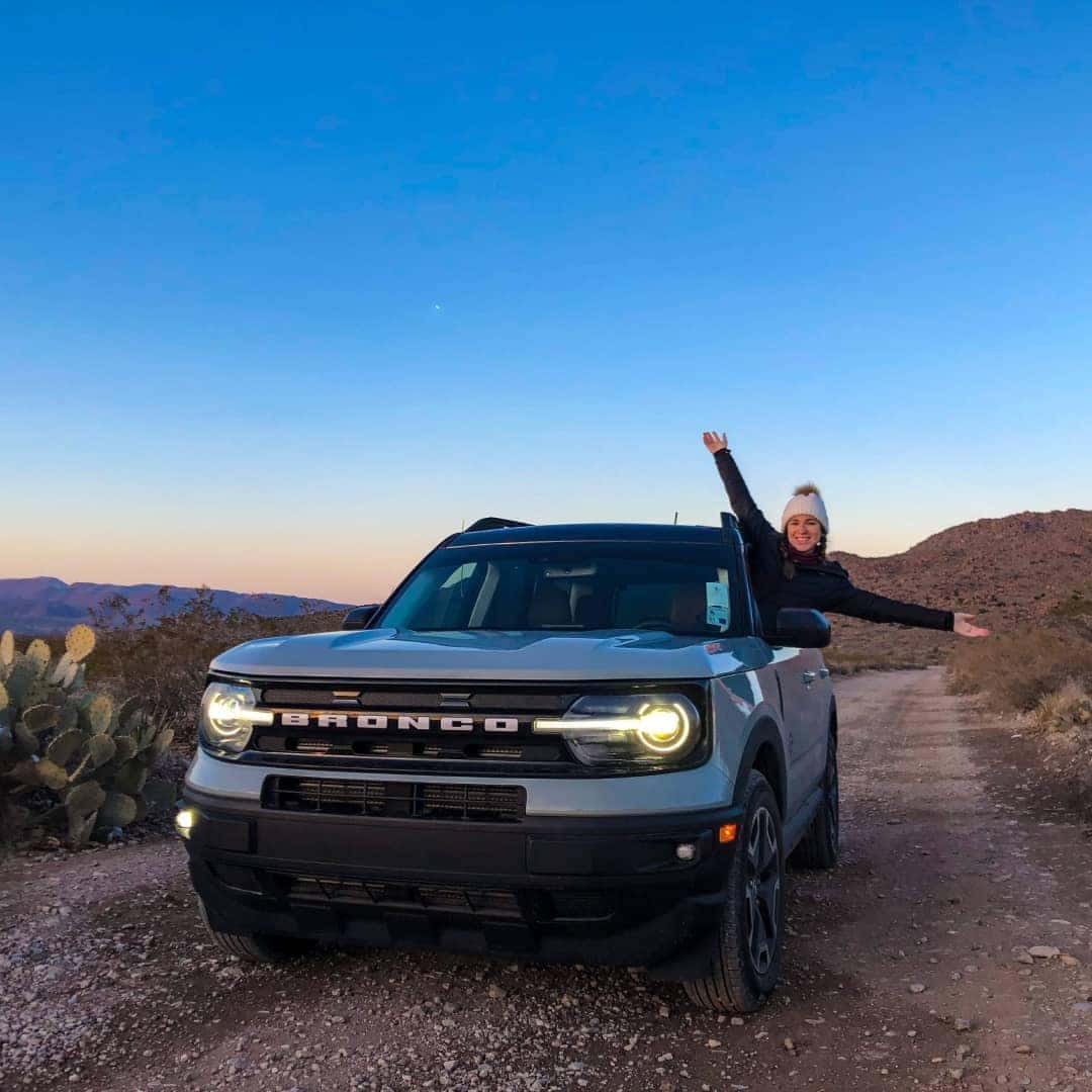 2021 Bronco Sport Outer Banks in Cactus Gray