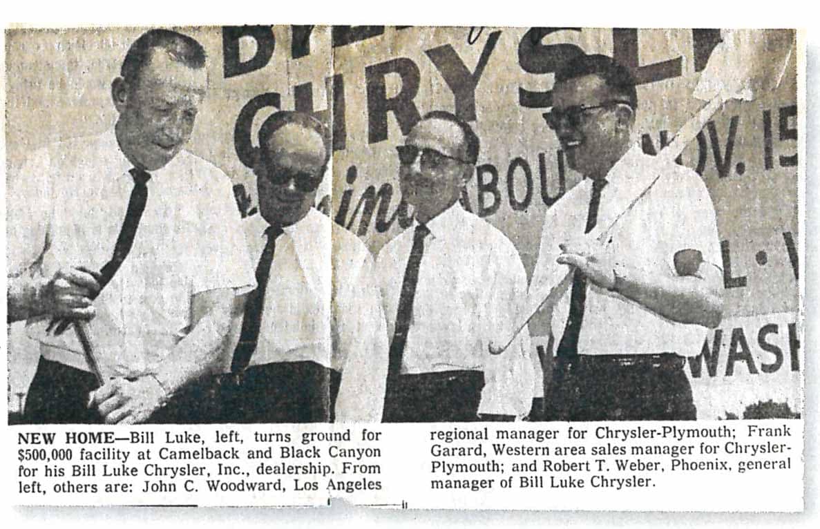 1965-Bill-Luke-breaks-ground-for-Bill-Luke-CJDR-Dealership