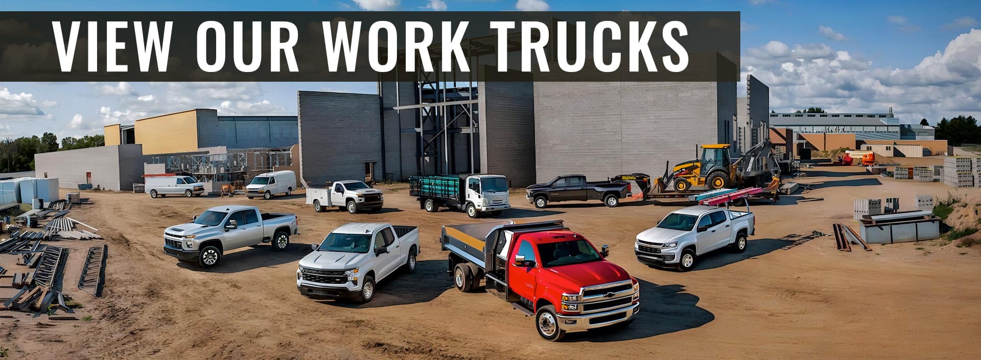 Work Trucks Banner