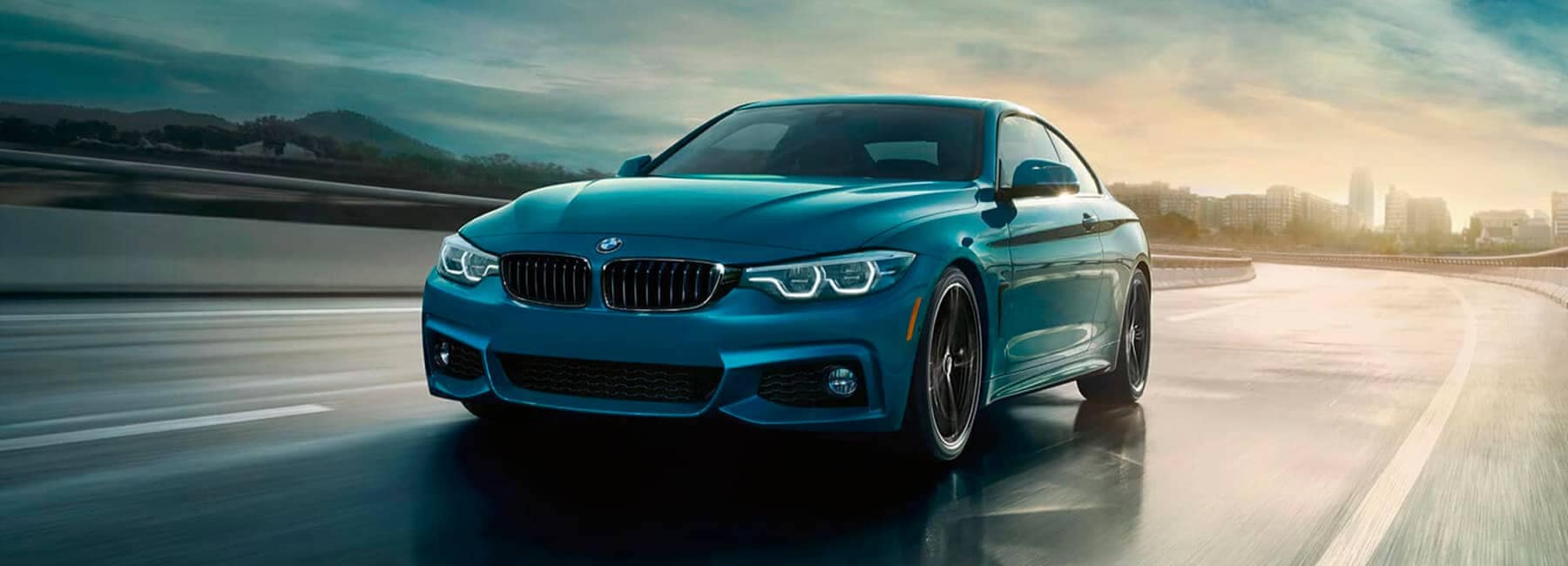 BMW 4 Series Driving on a road