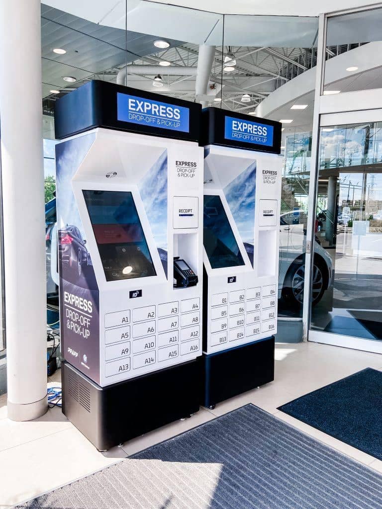Express Service Kiosk - Conveniently Located