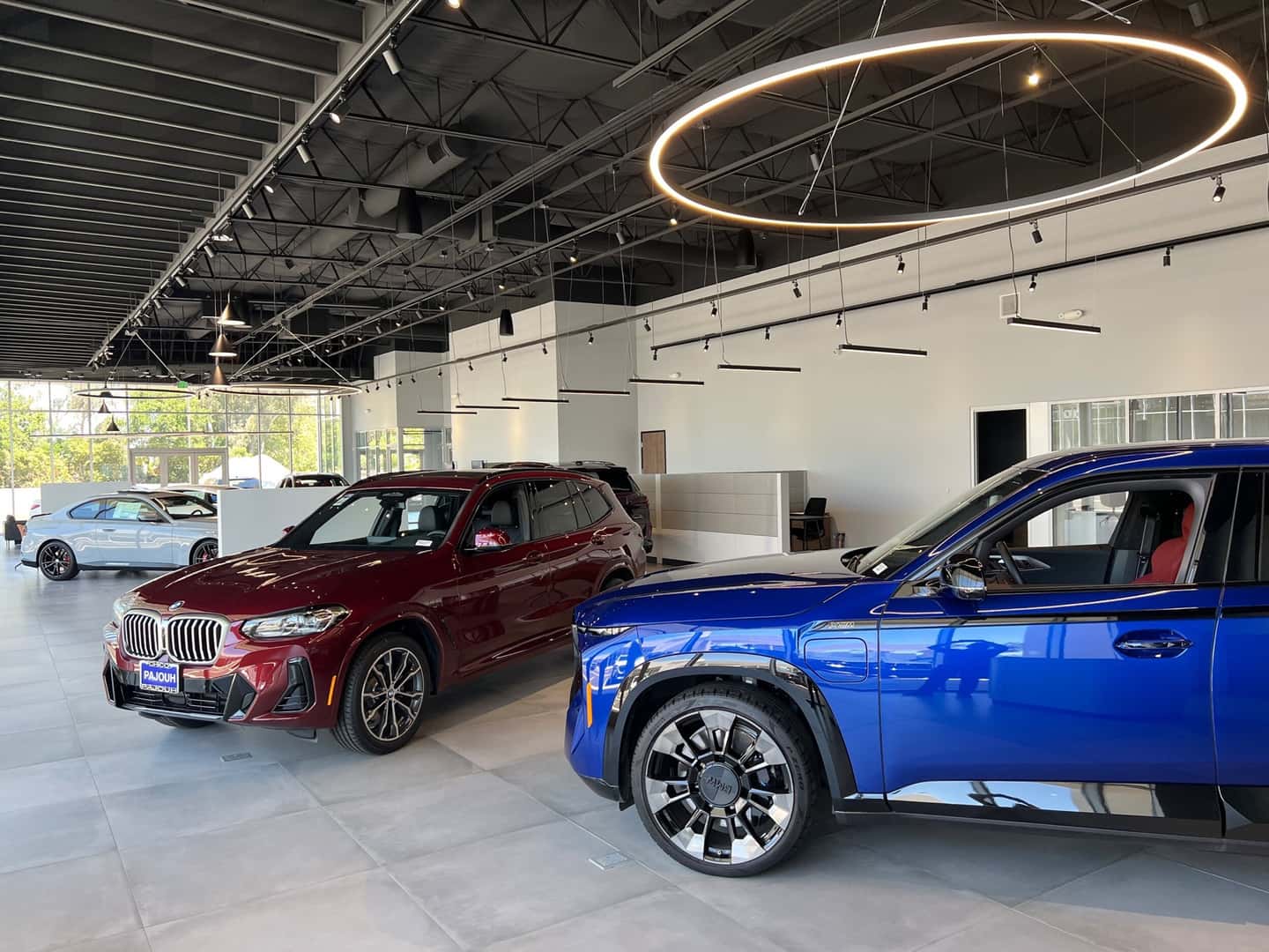 view of the dealership indoor