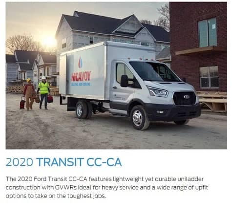 2020 Transit CC-CA