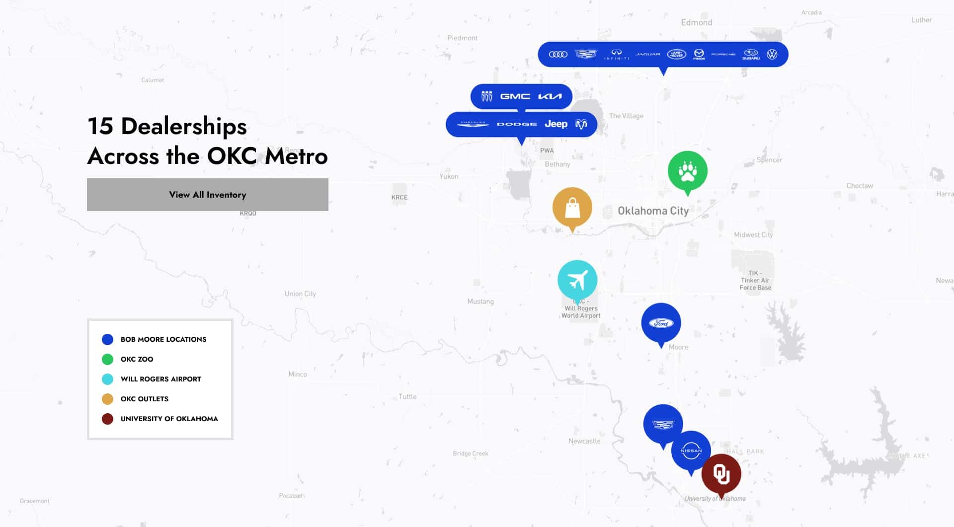 15 Dealerships Across the OKC Metro