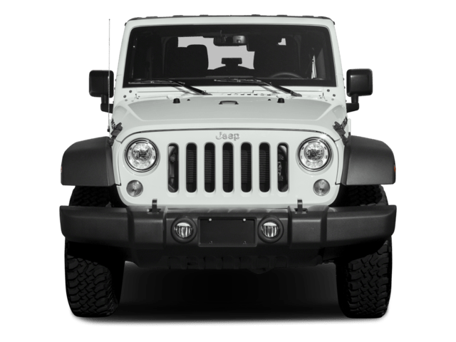 Jeep Wrangler model front view